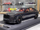 [VMB] 1:18 Rolls-Royce 2022 Ghost Mansory Black Model Car Resin