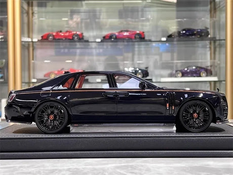 [VMB] 1:18 Rolls-Royce 2022 Ghost Mansory Black Model Car Resin