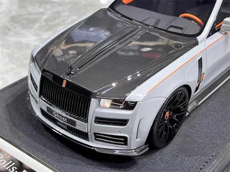 [VMB] 1:18 Rolls-Royce 2022 Ghost Mansory harmaa pienoismalli Hartsi