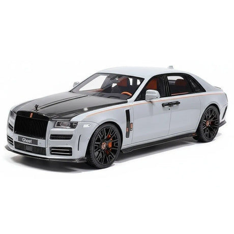[VMB] 1:18 Rolls-Royce 2022 Ghost Mansory Gray Model Car Resin