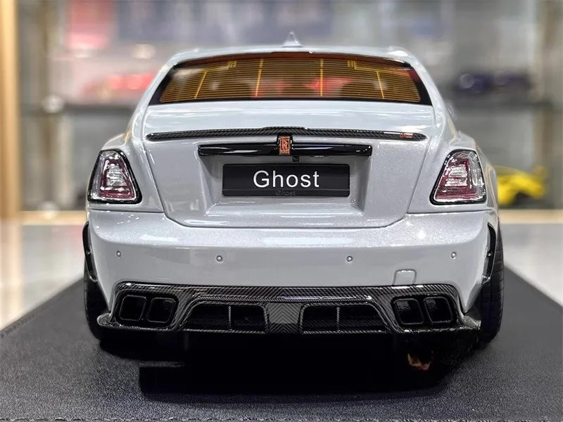 [VMB] 1:18 Rolls-Royce 2022 Ghost Mansory Gray Model Car Resin
