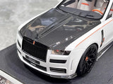 [VMB] 1:18 Rolls-Royce 2022 Ghost Mansory valkoinen pienoismalli Hartsi