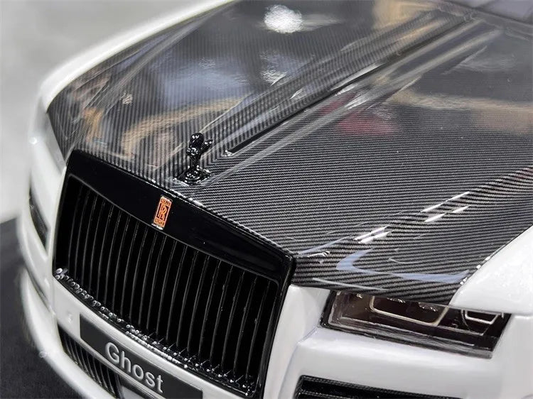 [VMB] 1:18 Rolls-Royce 2022 Ghost Mansory White Model Car Resin