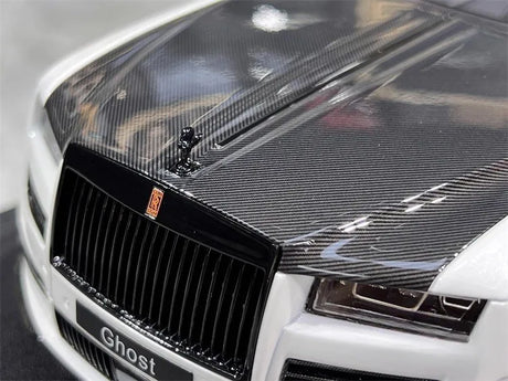 [VMB] 1:18 Rolls-Royce 2022 Ghost Mansory White Model Car Resin
