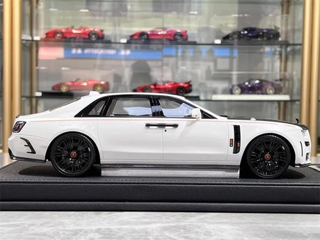 [VMB] 1:18 Rolls-Royce 2022 Ghost Mansory White Model Car Resin