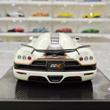 [VMB] 1:18 Koenigsegg 2006 CCX Night Glow Edition White Model Car Resin