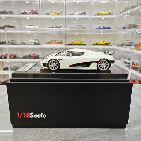 [VMB] 1:18 Koenigsegg 2006 CCX Night Glow Edition White Model Car Resin