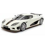 [VMB] 1:18 Koenigsegg 2006 CCX Night Glow Edition White Model Car Resin