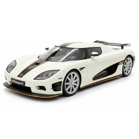 [VMB] 1:18 Koenigsegg 2006 CCX Night Glow Edition White Model Car Resin