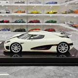 [VMB] 1:18 Koenigsegg 2006 CCX Night Glow Edition White Model Car Resin