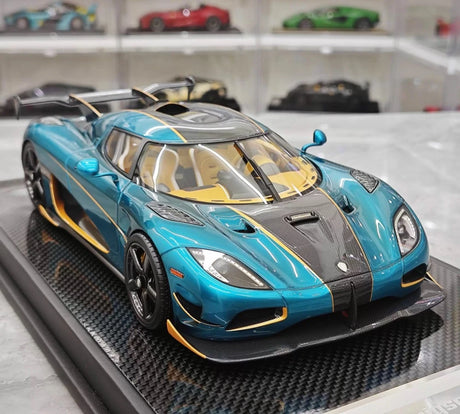 [VMB] 1:18 Koenigsegg 2015 Agera RS Blue Model Car Resin