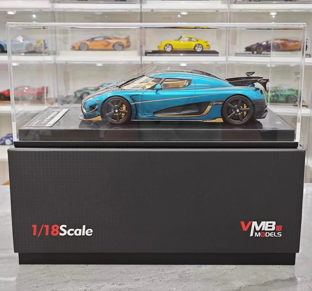 [VMB] 1:18 Koenigsegg 2015 Agera RS Blue Model Car Resin