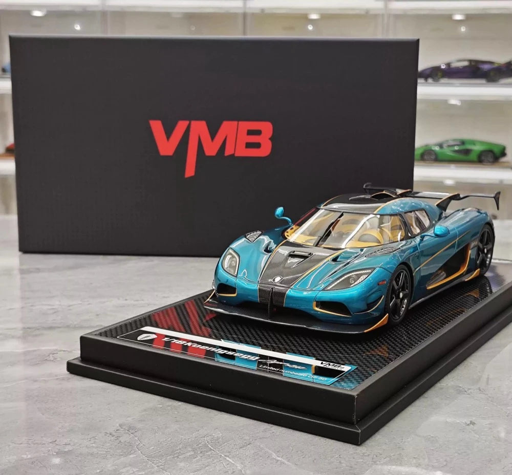 [VMB] 1:18 Koenigsegg 2015 Agera RS Blue Model Car Resin