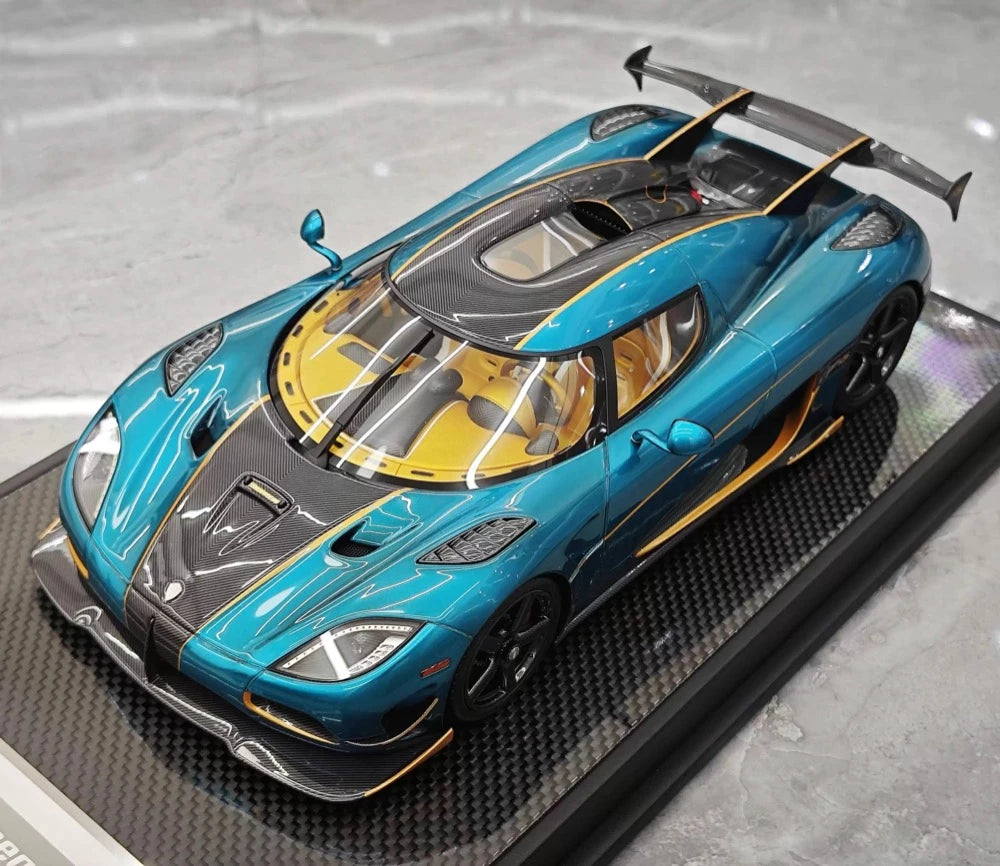 [VMB] 1:18 Koenigsegg 2015 Agera RS Blue Model Car Resin