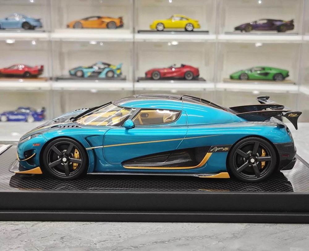 [VMB] 1:18 Koenigsegg 2015 Agera RS Blue Model Car Resin