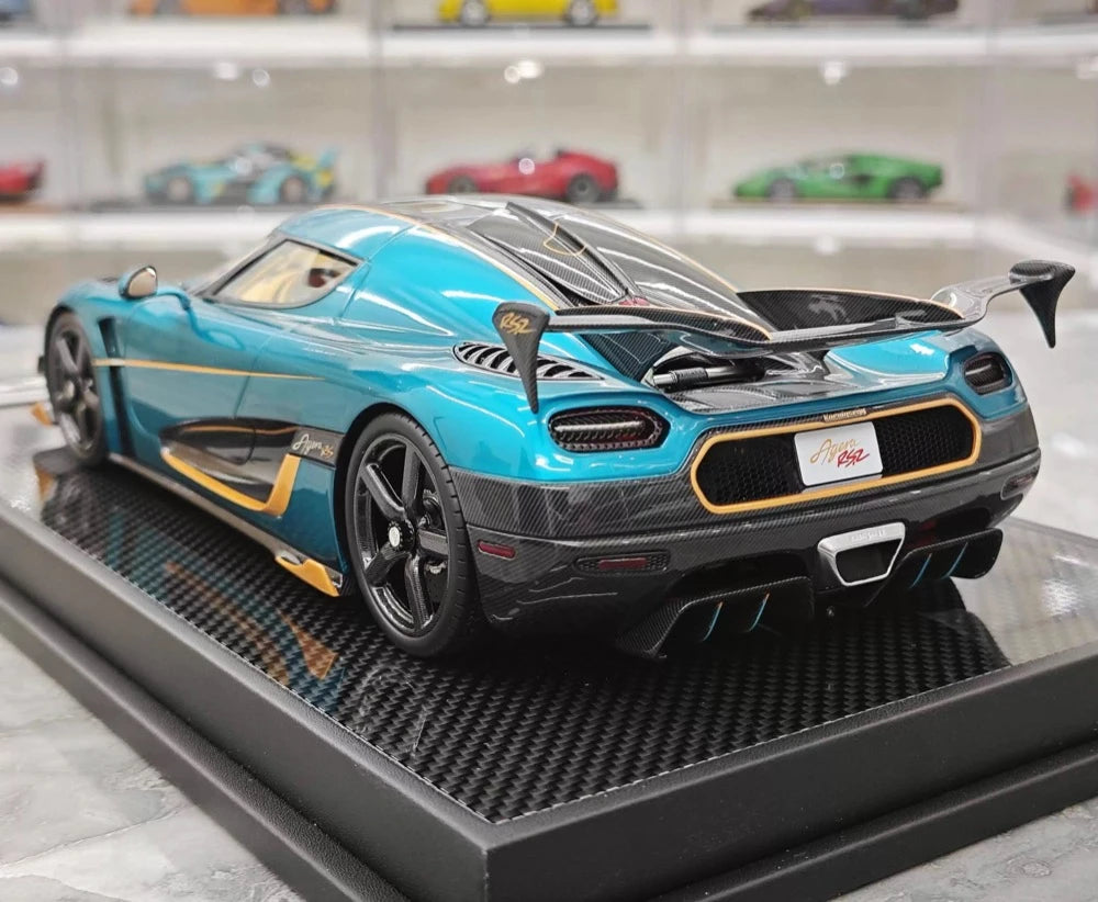 [VMB] 1:18 Koenigsegg 2015 Agera RS Blue Model Car Resin