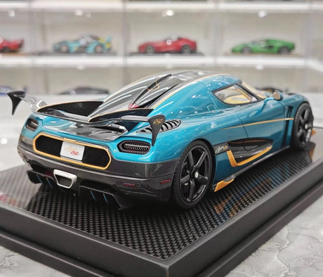 [VMB] 1:18 Koenigsegg 2015 Agera RS Blue Model Car Resin