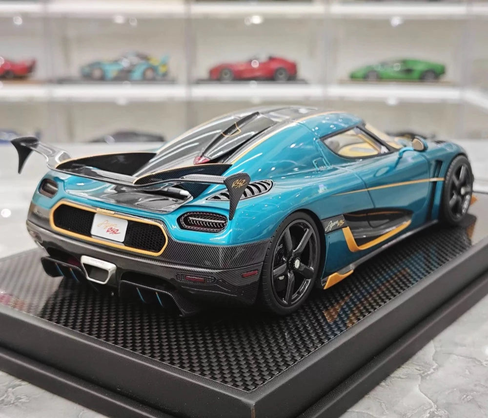 [VMB] 1:18 Koenigsegg 2015 Agera RS Blue Model Car Resin