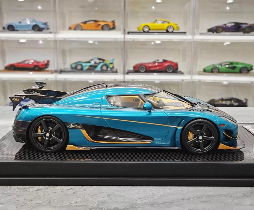 [VMB] 1:18 Koenigsegg 2015 Agera RS Blue Model Car Resin
