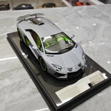 [VMB] 1:18 Lamborghini 2012 Aventador LP700-4 Hamann grigio modellino di auto resina