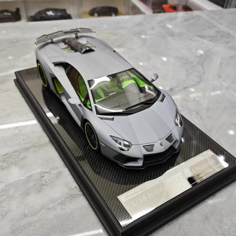 [VMB] 1:18 Lamborghini 2012 Aventador LP700-4 Hamann Gray Model Car Resin