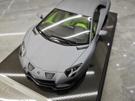 [VMB] 1:18 Lamborghini 2012 Aventador LP700-4 Hamann Gray Model Car Resin