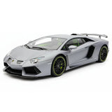[VMB] 1:18 Lamborghini 2012 Aventador LP700-4 Hamann grigio modellino di auto resina
