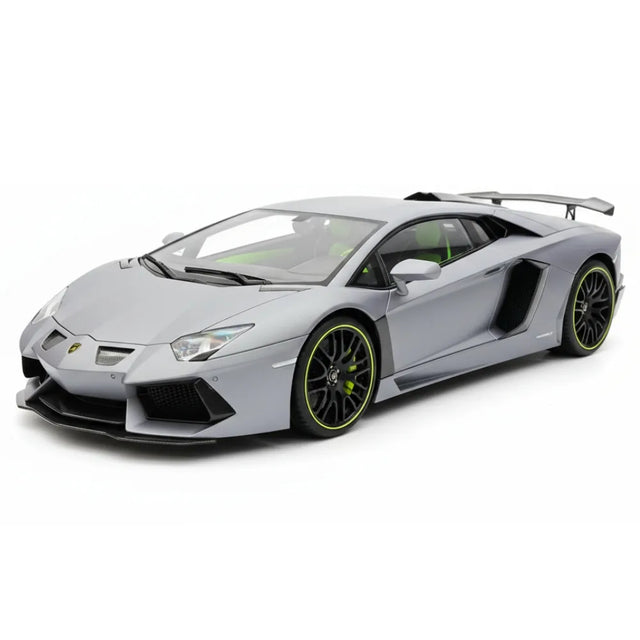 [VMB] 1:18 Lamborghini 2012 Aventador LP700-4 Hamann grigio modellino di auto resina