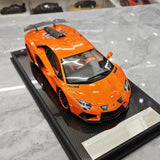 [VMB] 1:18 Lamborghini 2012 Aventador LP700-4 Hamann Orange Model Car Resin
