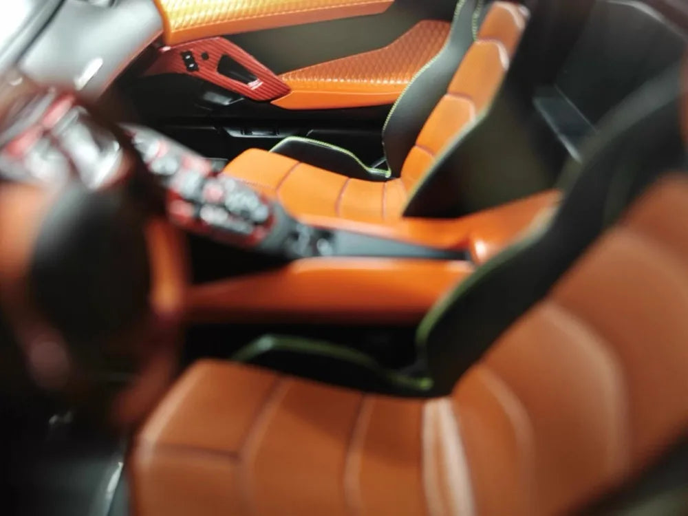 [VMB] 1:18 Lamborghini 2012 Aventador LP700-4 Hamann Orange Model Car Resin