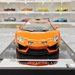 [VMB] 1:18 Lamborghini 2012 Aventador LP700-4 Hamann Orange Model Car Resin