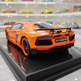 [VMB] 1:18 Lamborghini 2012 Aventador LP700-4 Hamann Orange Model Car Resin