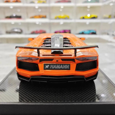 [VMB] 1:18 Lamborghini 2012 Aventador LP700-4 Hamann Orange Model Car Resin