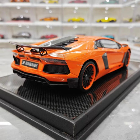 [VMB] 1:18 Lamborghini 2012 Aventador LP700-4 Hamann Orange Model Car Resin