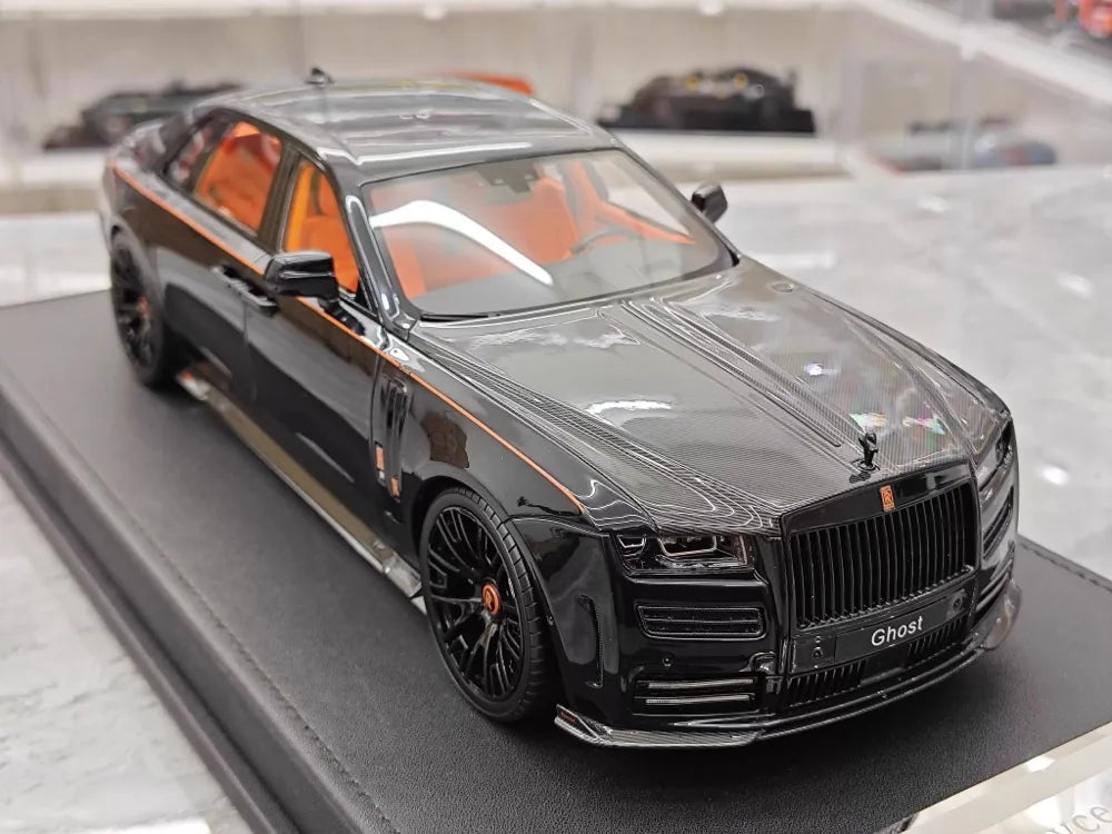 [VMB] 1:18 Rolls-Royce 2021 Ghost Black Model Car Resin