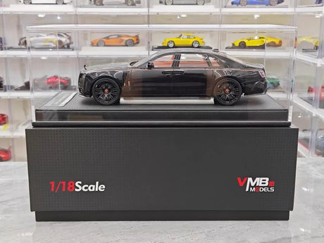 [VMB] 1:18 Rolls-Royce 2021 Ghost Black Model Car Resin