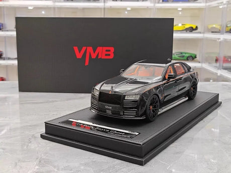 [VMB] 1:18 Rolls-Royce 2021 Ghost Black Model Car Resin