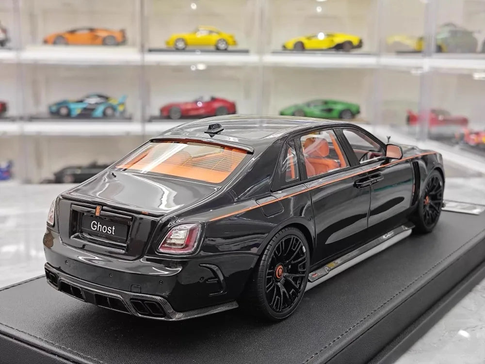 [VMB] 1:18 Rolls-Royce 2021 Ghost Black Model Car Resin