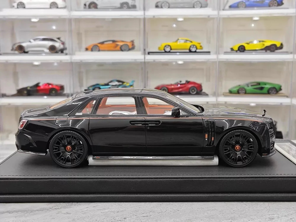 [VMB] 1:18 Rolls-Royce 2021 Ghost Black Model Car Resin
