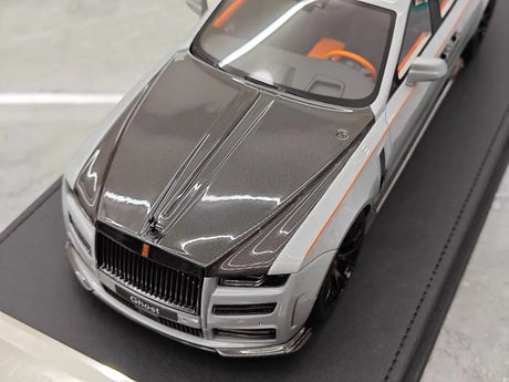 [VMB] 1:18 Rolls-Royce 2021 Ghost Gray & Black Model Car Resin