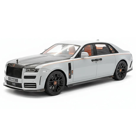 [VMB] 1:18 Rolls-Royce 2021 Ghost Gray & Black Model Car Resin