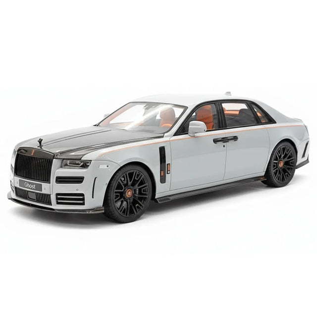 [VMB] 1:18 Rolls-Royce 2021 Ghost Gray & Black Model Car Resin