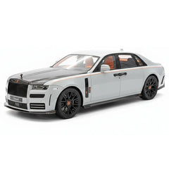 [VMB] 1:18 Rolls-Royce 2021 Ghost Gray & Black Model Car Resin