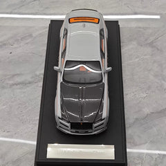 [VMB] 1:18 Rolls-Royce 2021 Ghost Gray & Black Model Car Resin