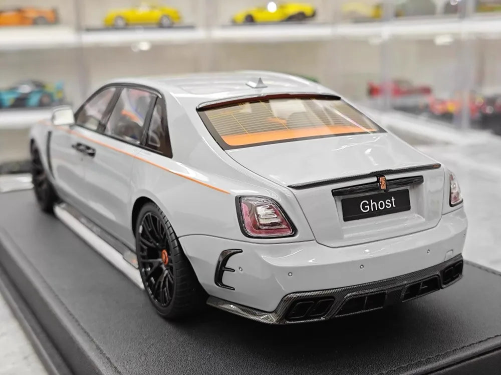 [VMB] 1:18 Rolls-Royce 2021 Ghost Gray & Black Model Car Resin