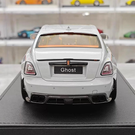 [VMB] 1:18 Rolls-Royce 2021 Ghost Gray & Black Model Car Resin