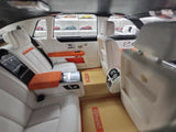 [VMB] 1:18 Rolls-Royce 2021 Ghost ホワイト & ブラック モデルカー レジン