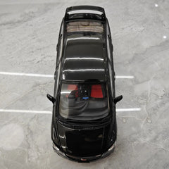 [WELL] 1:18 Honda 2007 Civic Type R FD2 Black Model Car Die-Cast