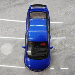 [WELL] 1:18 Honda 2007 Civic Type R FD2 Blue Model Car Die-Cast