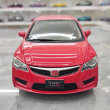 [WELL] 1:18 Honda 2007 Civic Type R FD2 Red Model Car Die-Cast